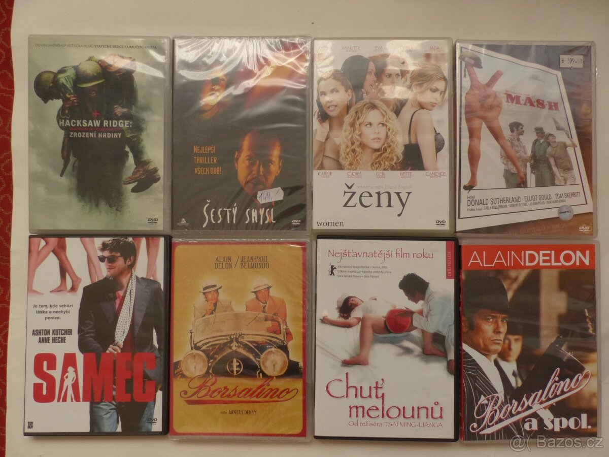Tři mušketýři, MASH, 6. smysl, Bokovka,Nesmiřitelní- DVD - 3