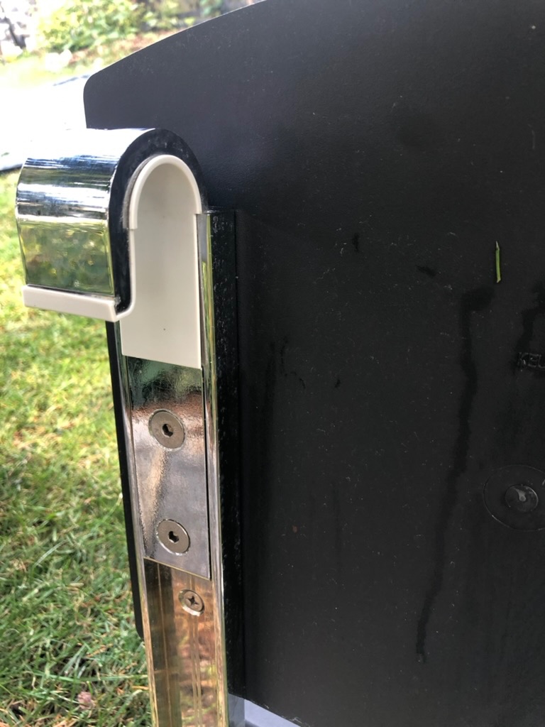 Sedátko do sprchového koutu, černé - 3