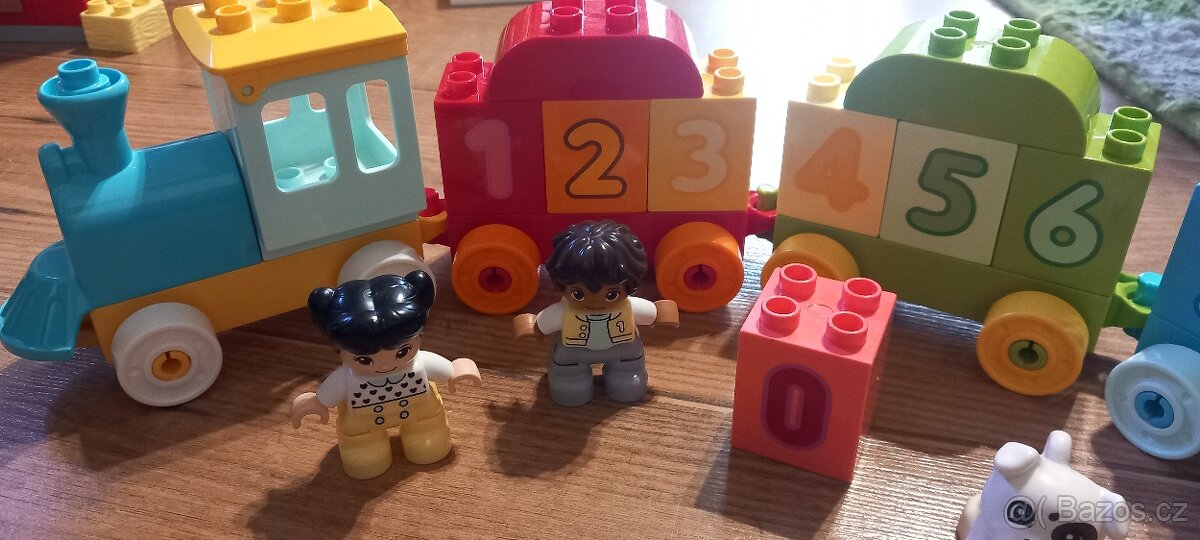Lego duplo vláček s čísly - 3