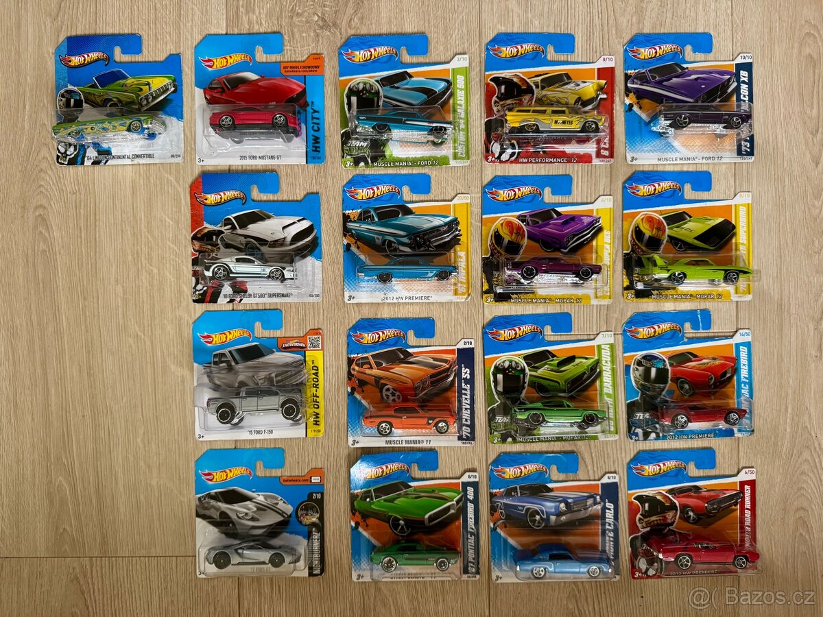 HW, HotWheels autíčka, 2012-2025 - 3