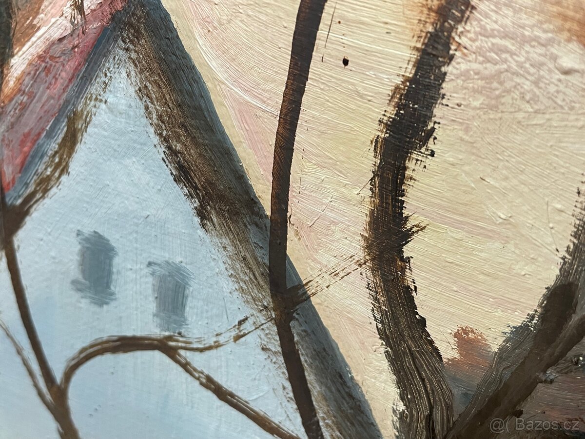 Obraz Urbánek 50x70 plátno olej - 3