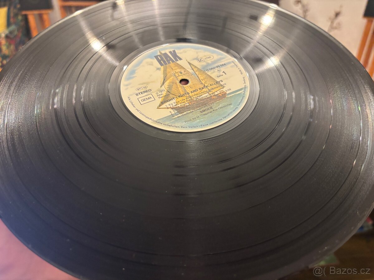 Smokie — bright lights & back alleys. LP - 3