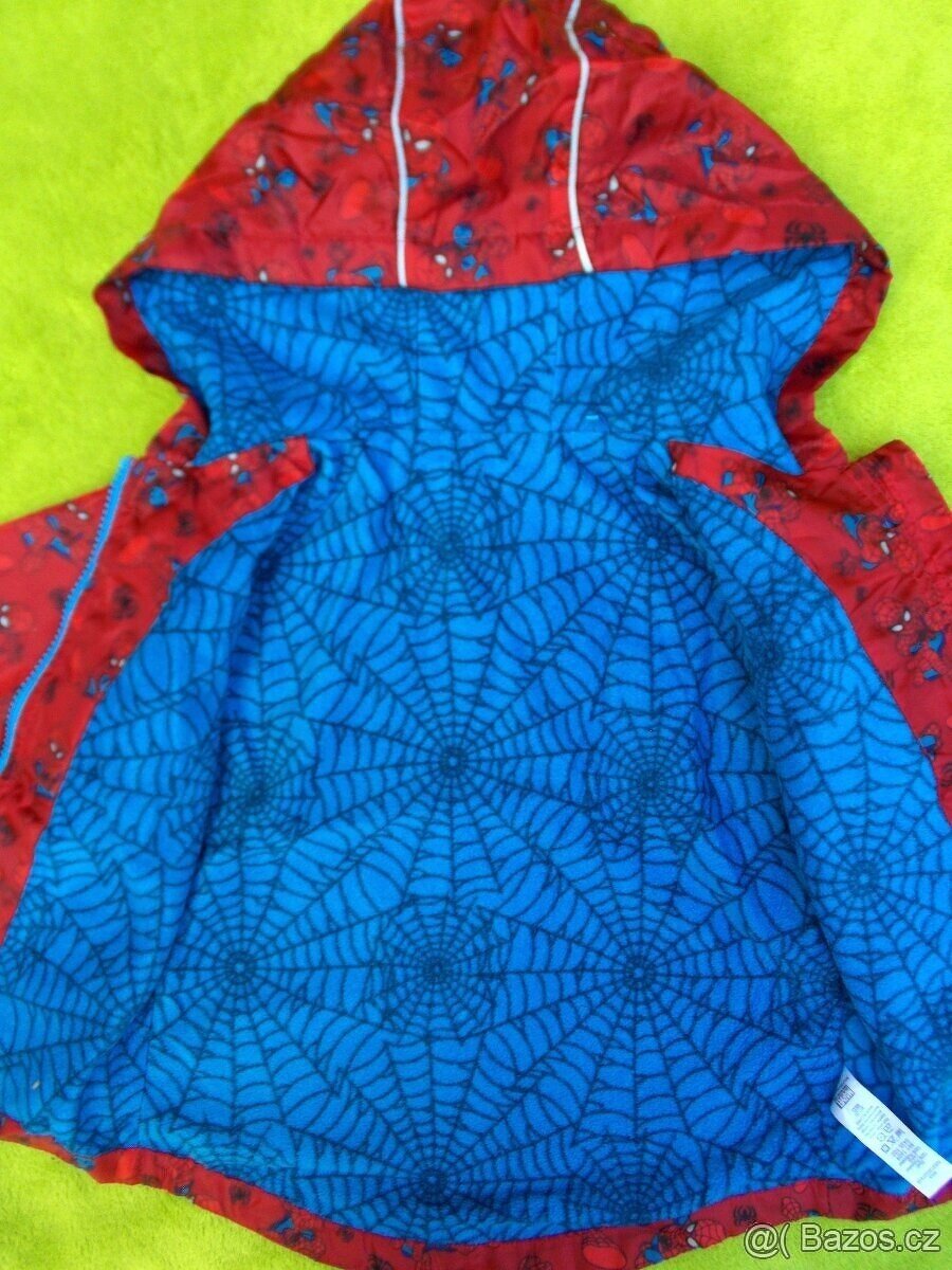 Frajerská jarní bunda Spiderman vel. 80 - 3