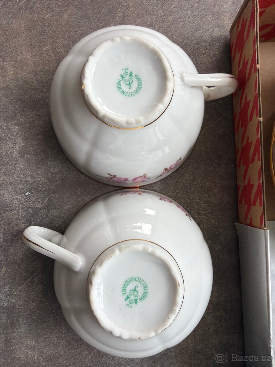 Čajový servis Made in Czechoslovakia - 3