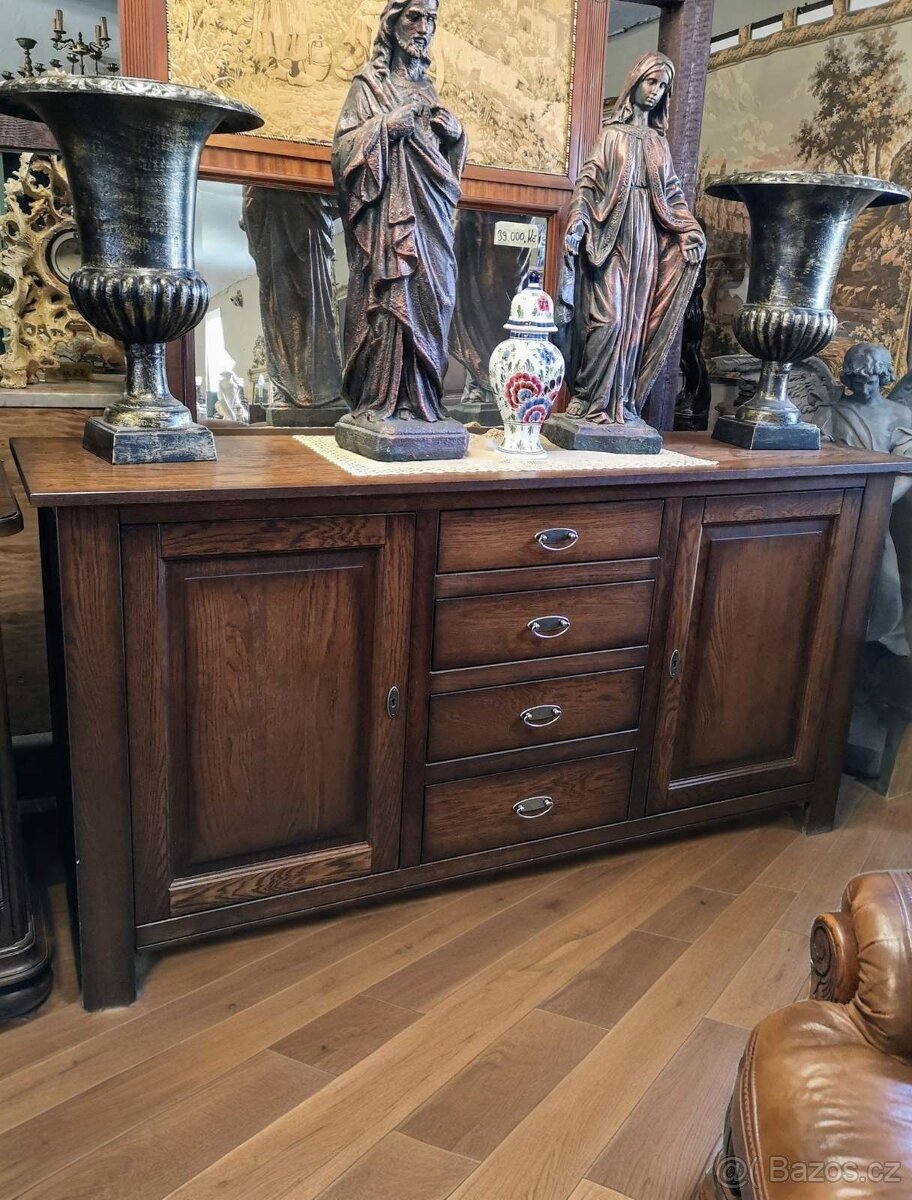 Rustikální komoda. Top stav. - 3