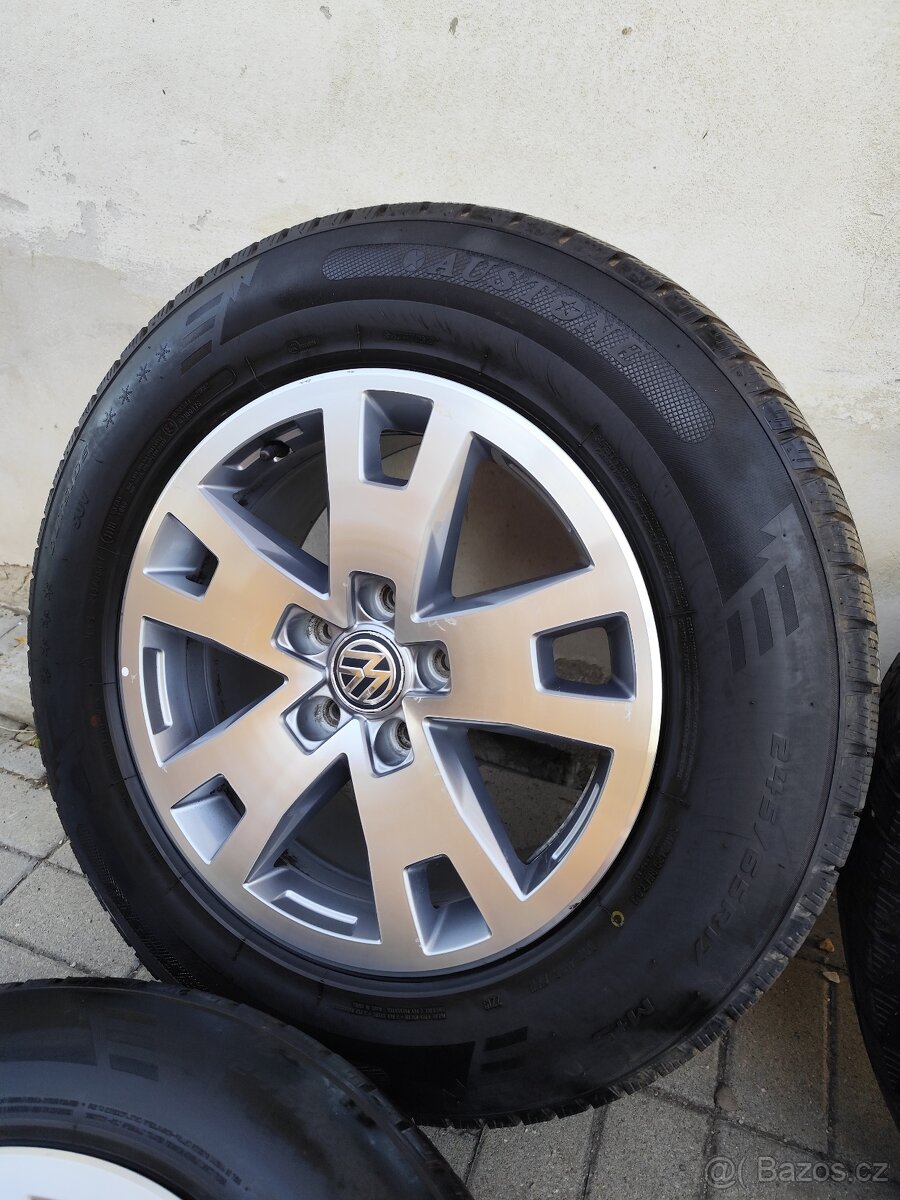 ALU 5x120 r17 VW, Amarok, T5 + PNEU