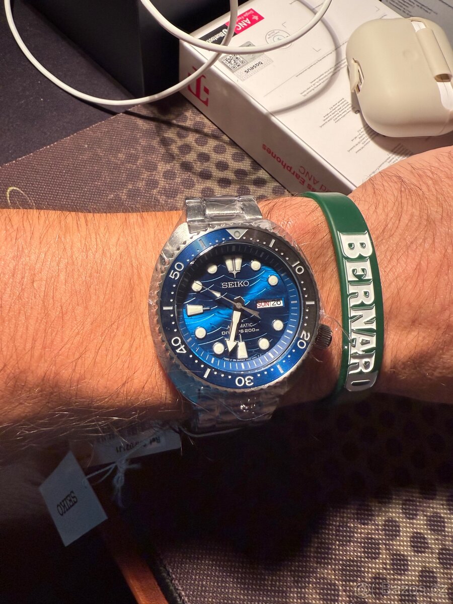 Seiko turtle save the ocean SRPD21J1 Prospex Sea nové - 3