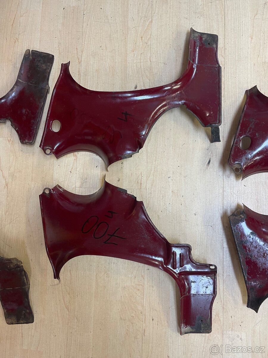 Podsedlove plechy Jawa 250 Panelka Sport - 3