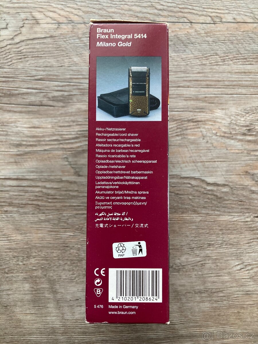 Holicí strojek Braun - 3
