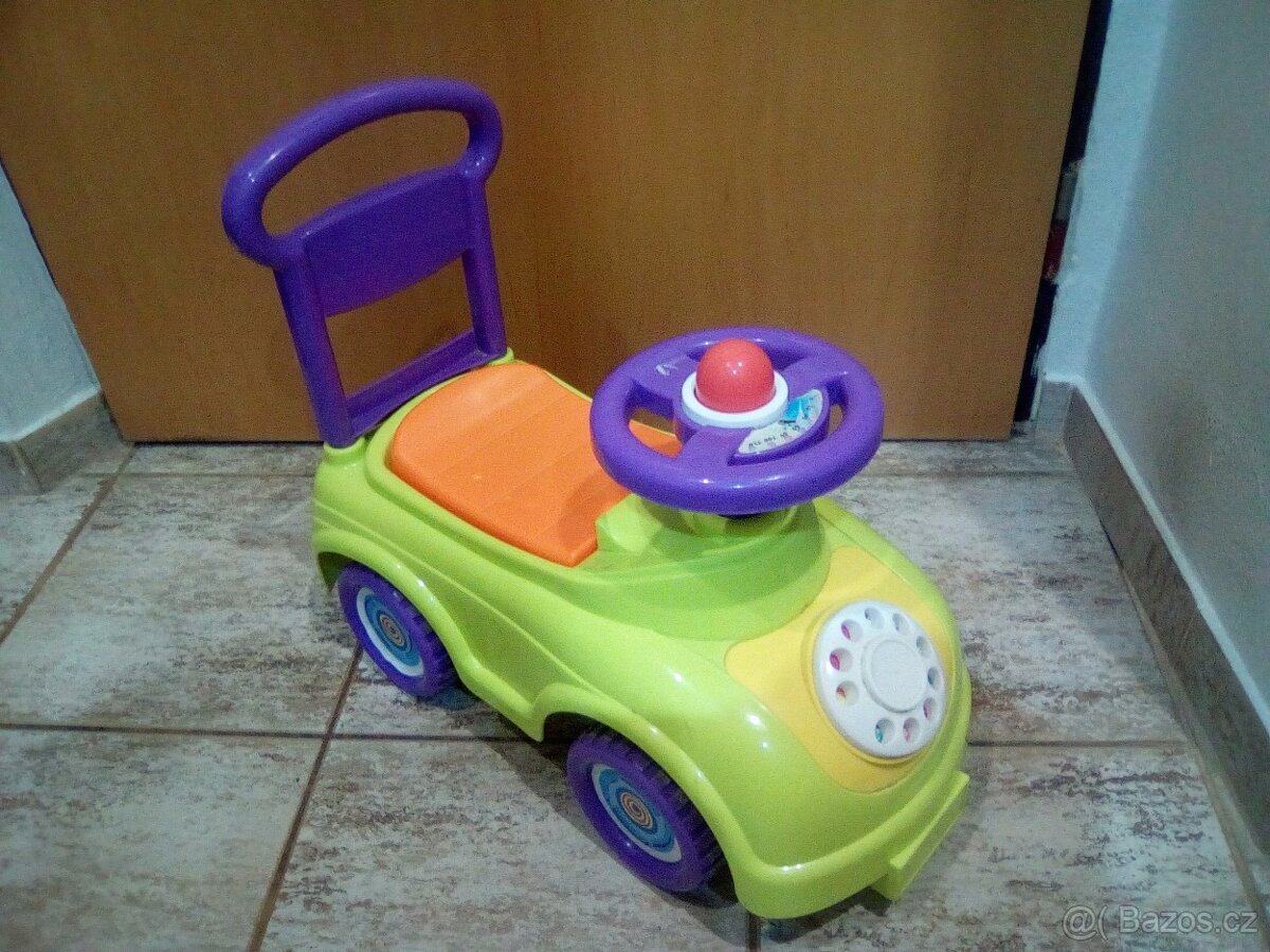Odrážedlo auto zelené autíčko - 3