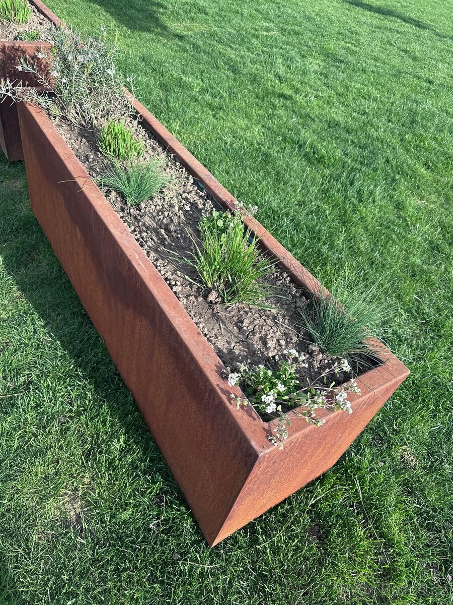 Prodej cortenových květináčů, vyvýšených záhonů - 3