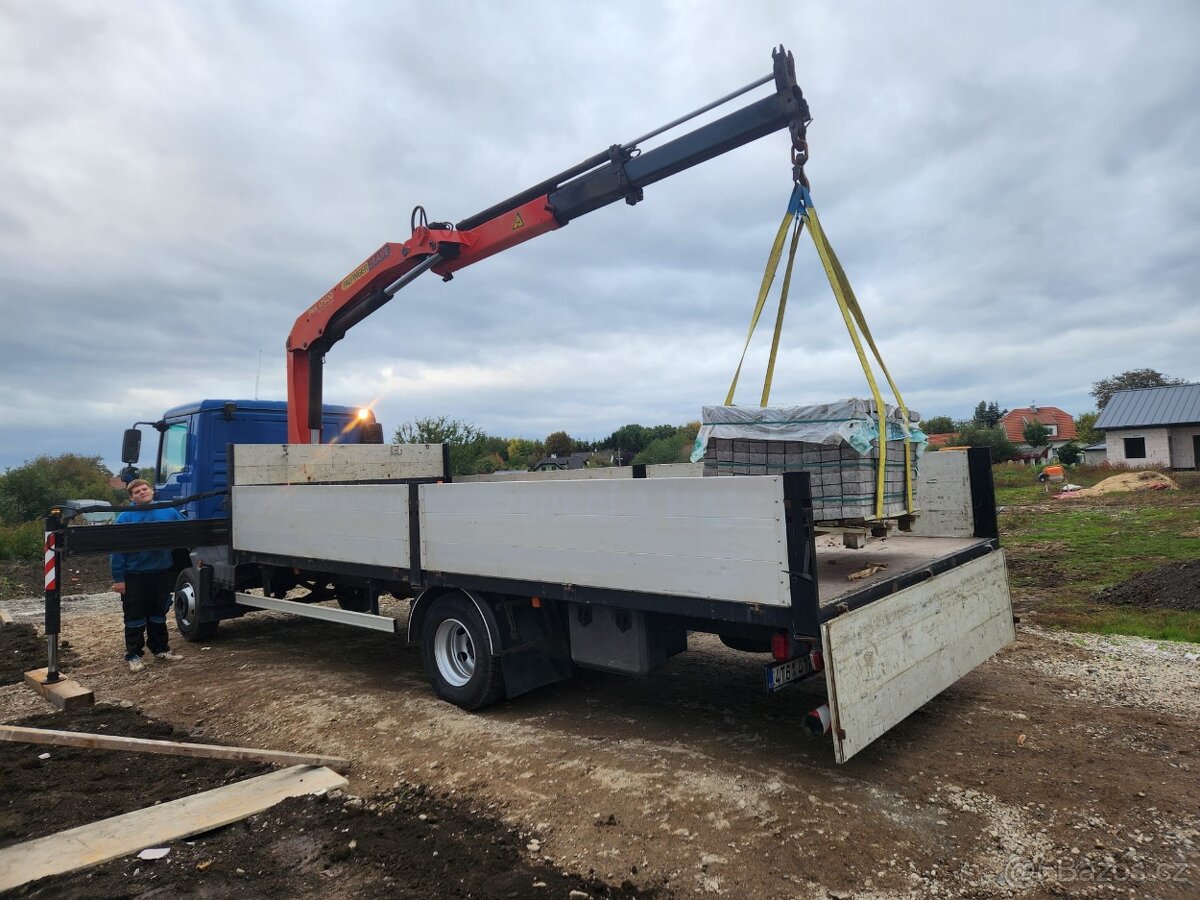 MAN TGL 12tun, hydraulická ruka , nové v CZ, - 3