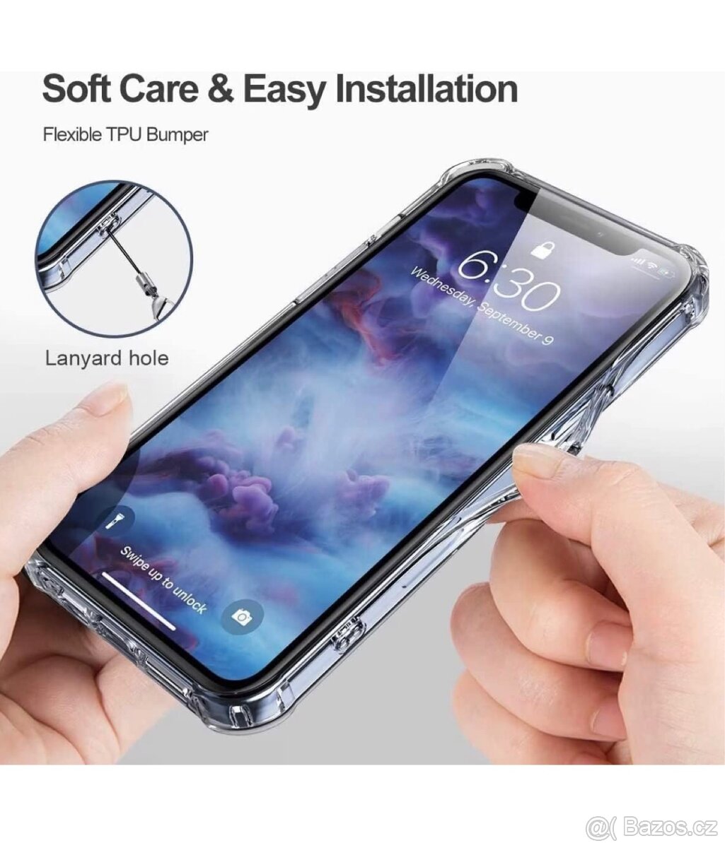 Pouzdro průhledné na Iphone 12 - 3