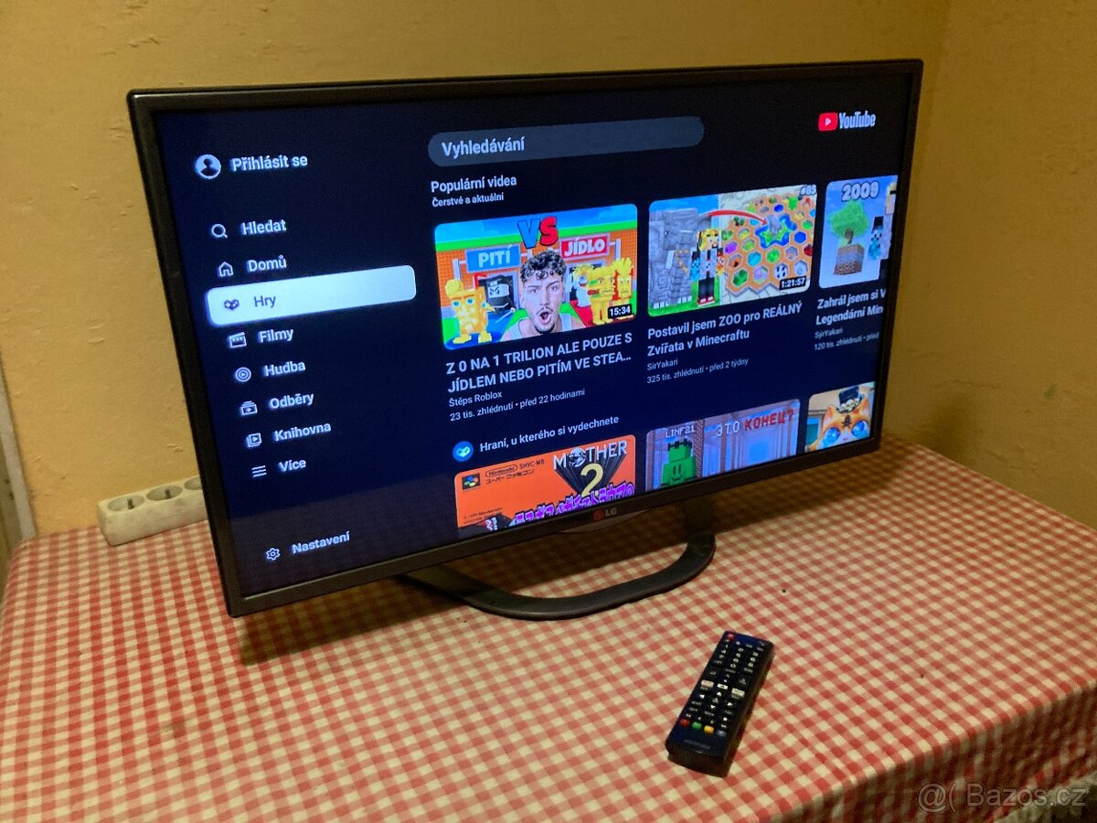 3D FULL HD LED Smart Televize LG 32LA620S - 82 cm - Wifi - 3