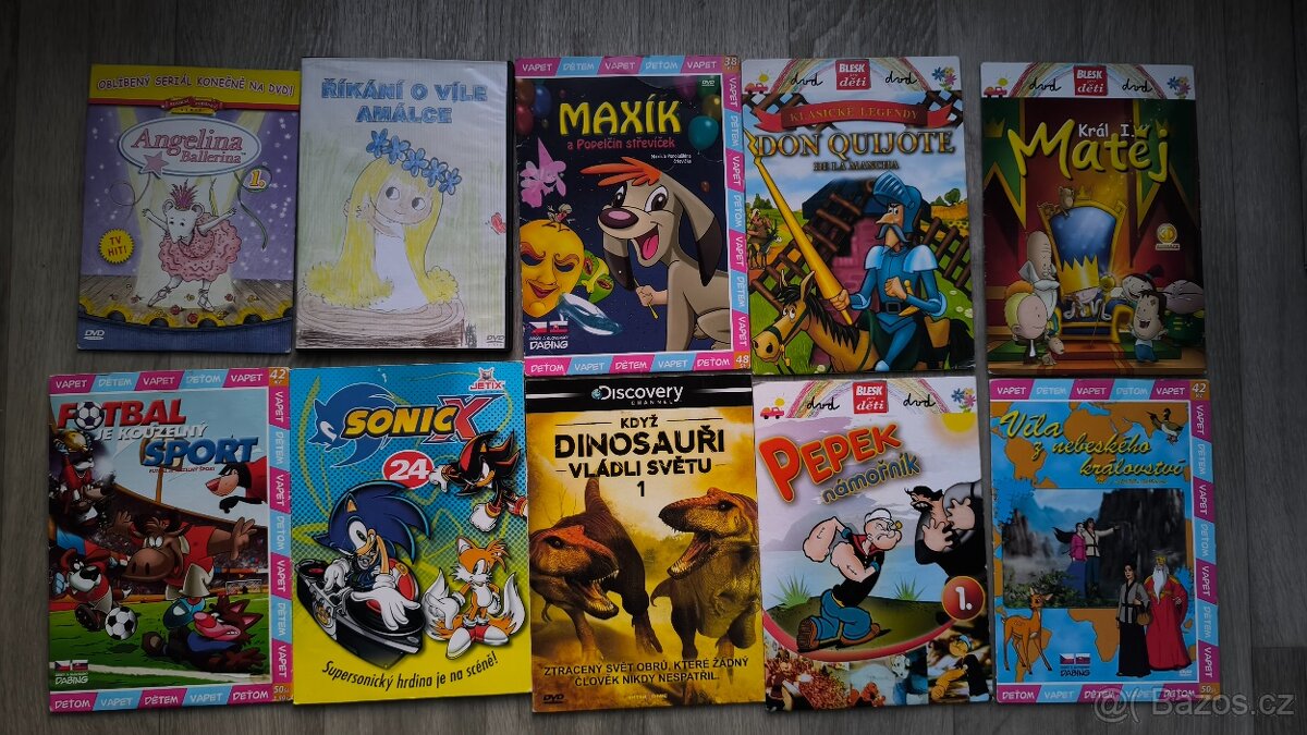 DVD mix více než 50 pohádek - 3