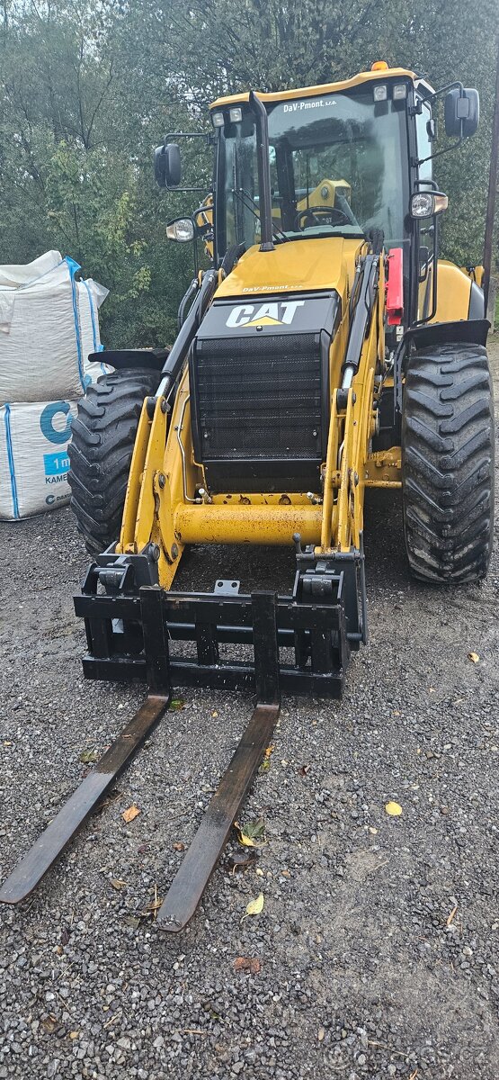 Caterpillar Cat 434 F2, Traktorbager 444 - 3
