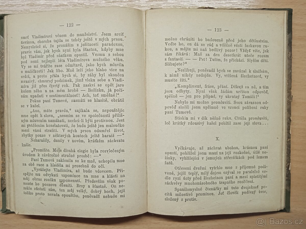 Starožitná kniha Hra s ohněm Jan Lier 1886 - 3