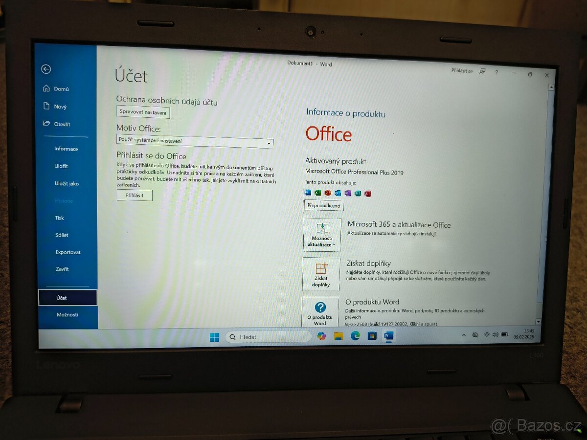 Prodám NB Lenovo ThinkPad L460 - 3