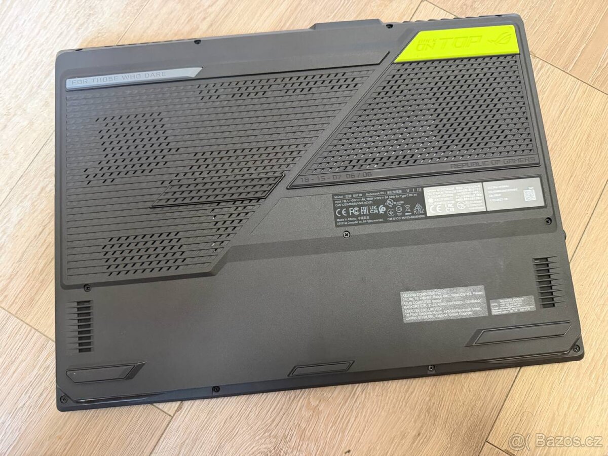 🔥 HERNÍ BESTIE: Asus ROG Strix G15 (RTX 3070 Ti) - 3