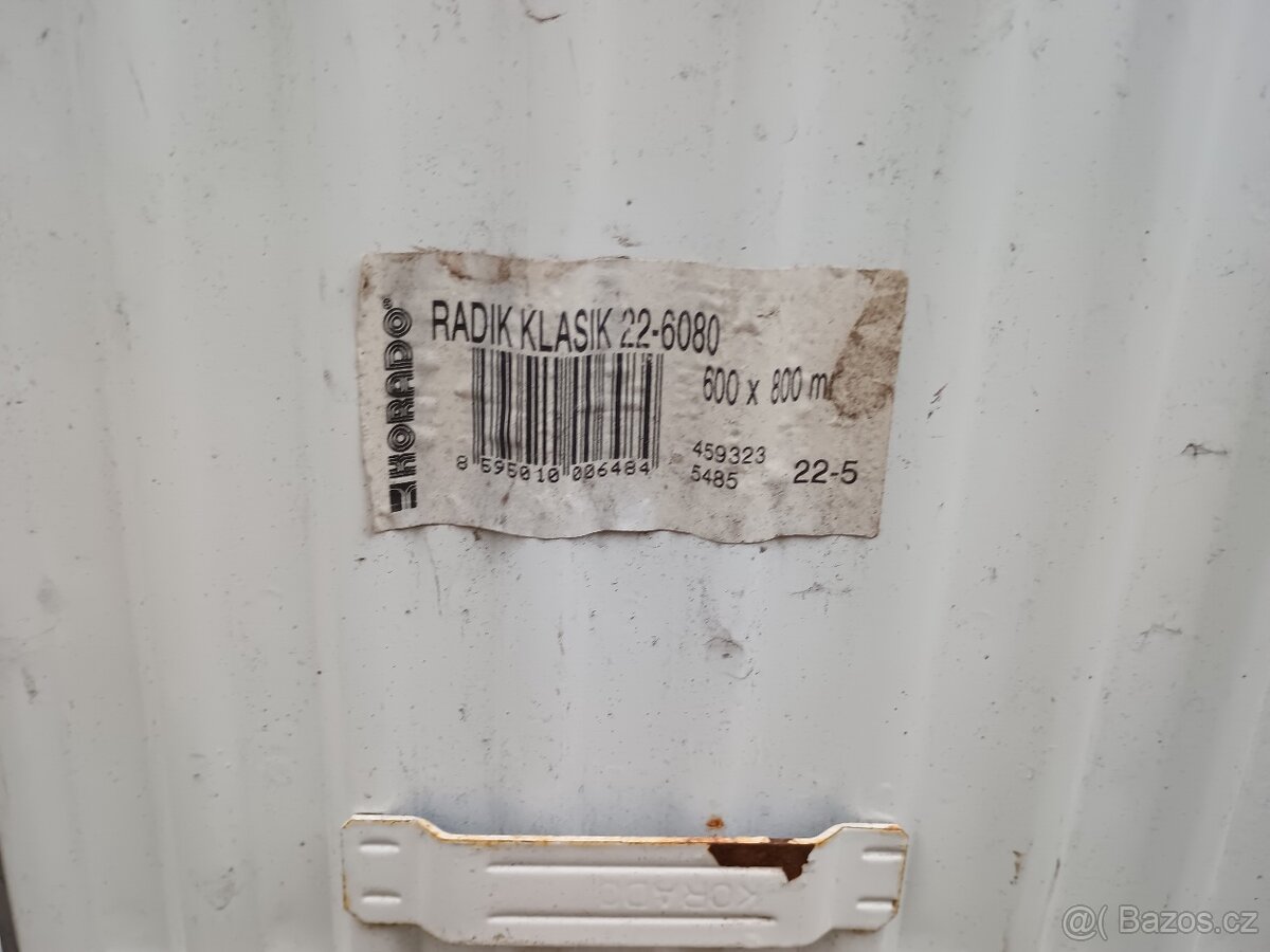 Radiátor plechový 2 kusy - 3