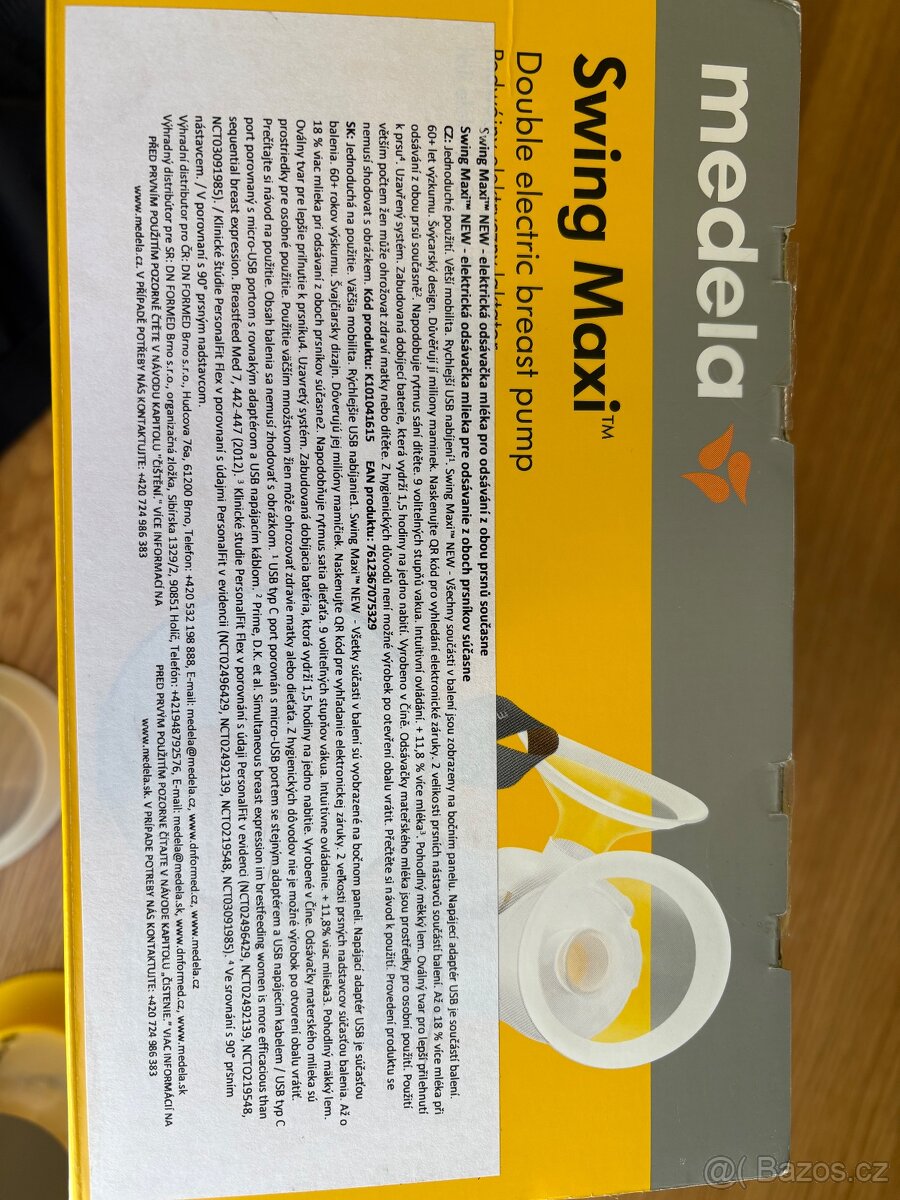 odsávačka medela swing maxi oboustranná - 3