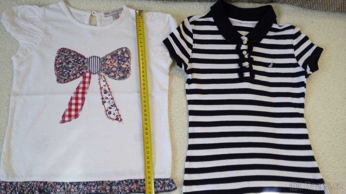 Luxusní trička - 3-4 roky - 2 ks - 3