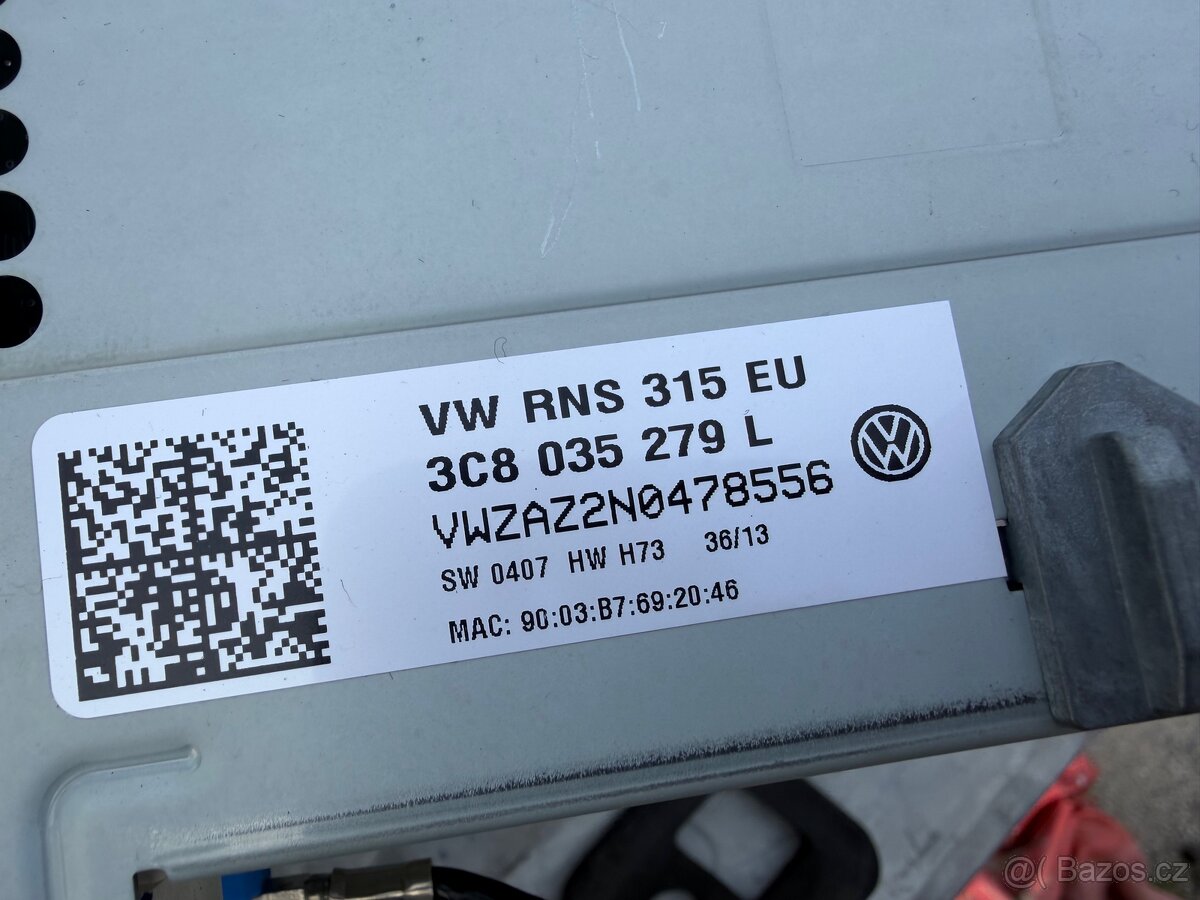 Vw radio RNS 315 - 3