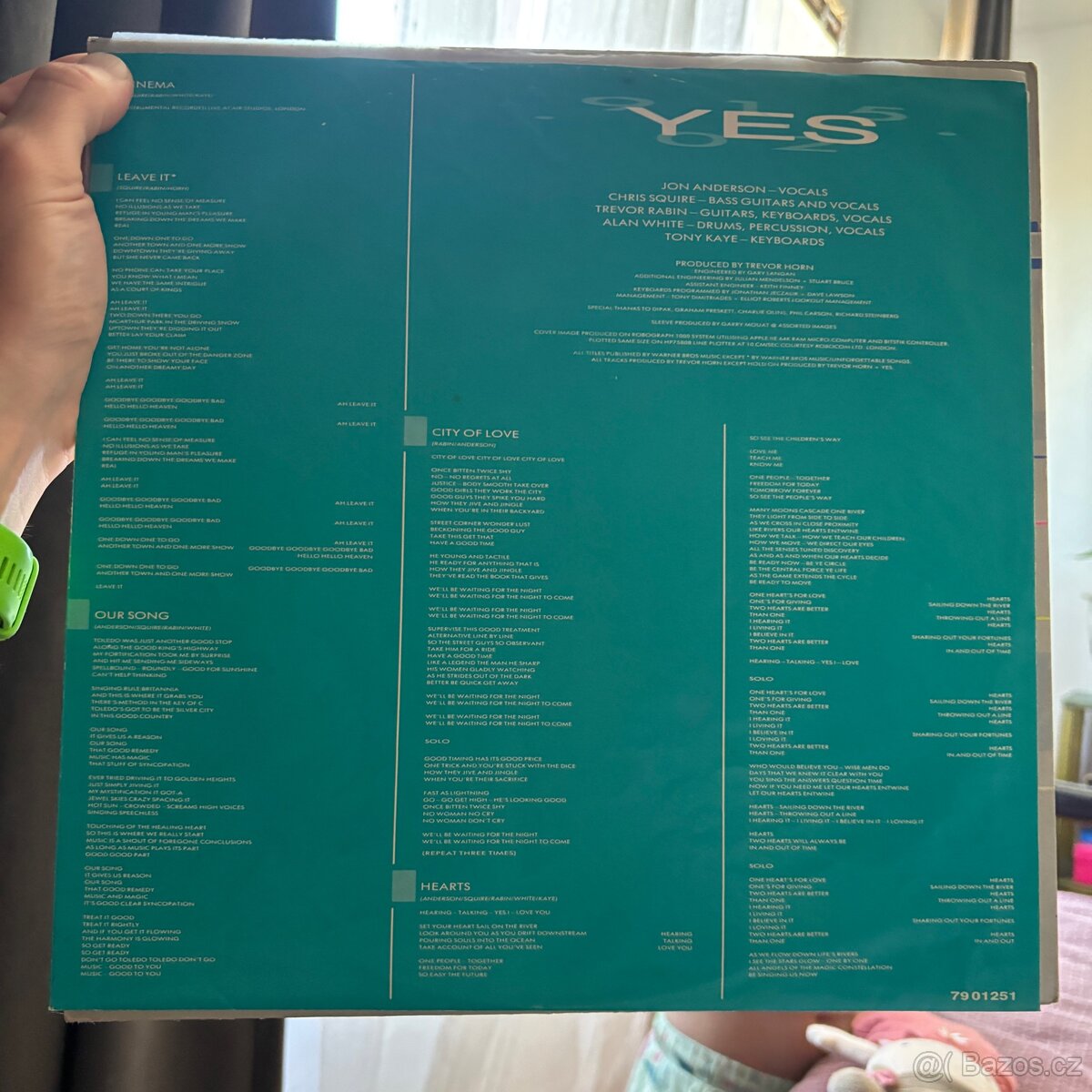 Yes - 90125. LP - 3