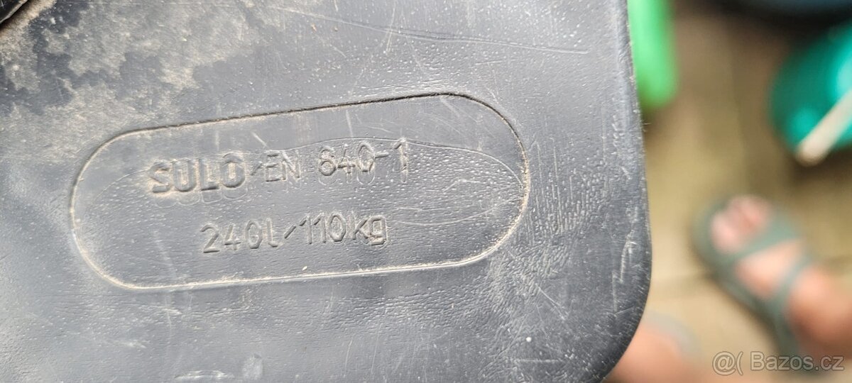 Popelnice 240 l/110 kg - 3