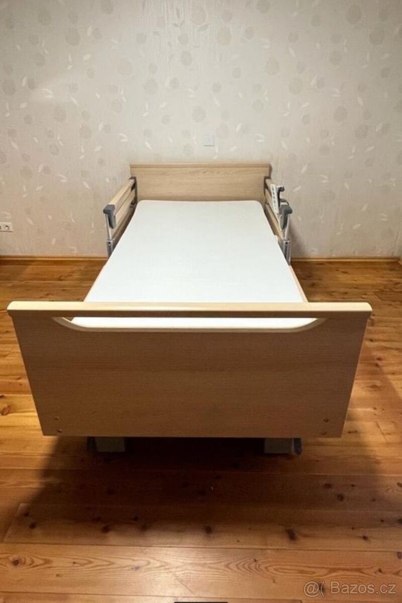 Zdravotní polohovací postel s matrací - 3