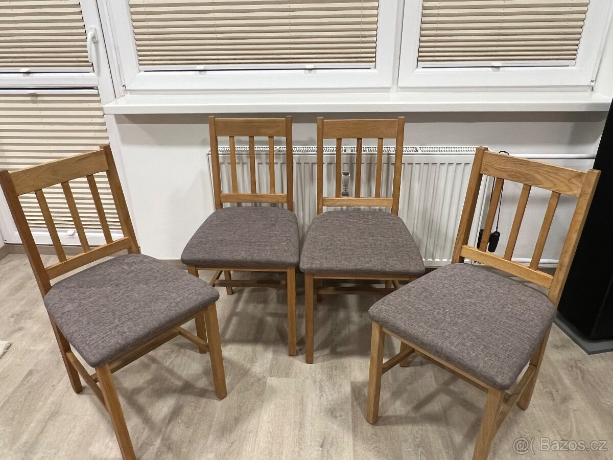 JÍDELNÍ ŽIDLE 4 KS - 3