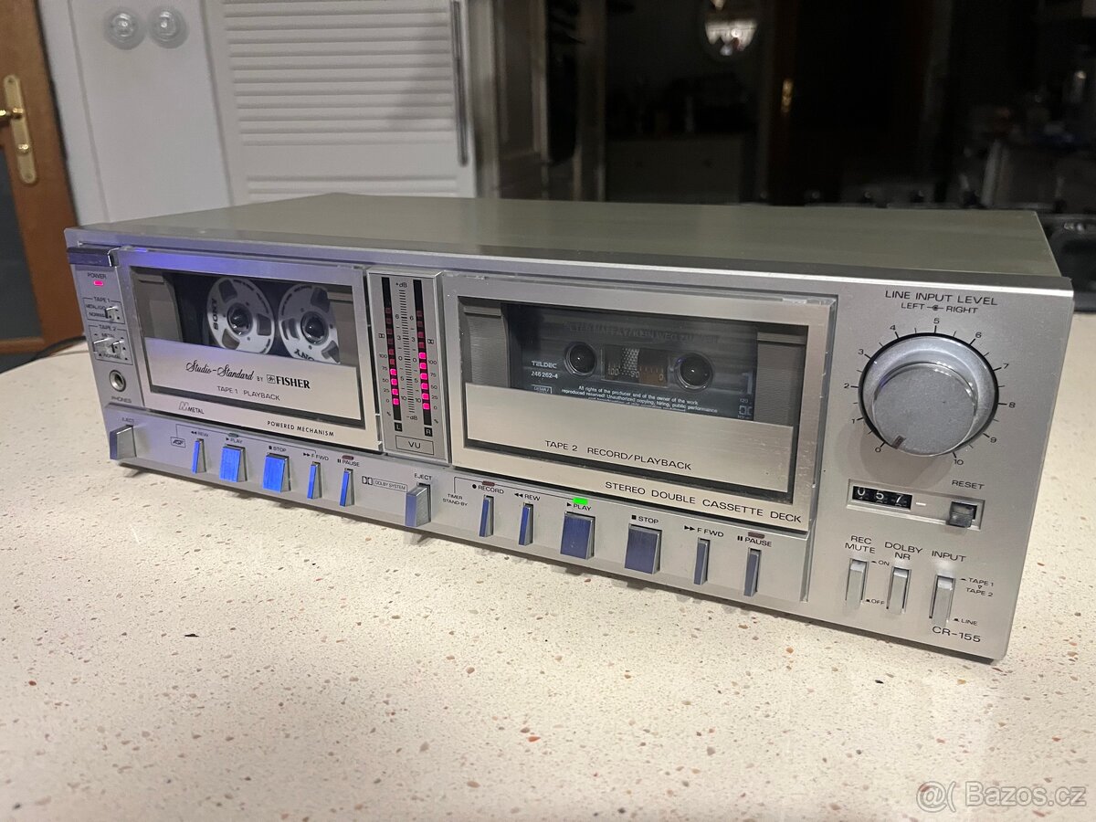 Fisher Double Cassette Deck CR-155 - 3