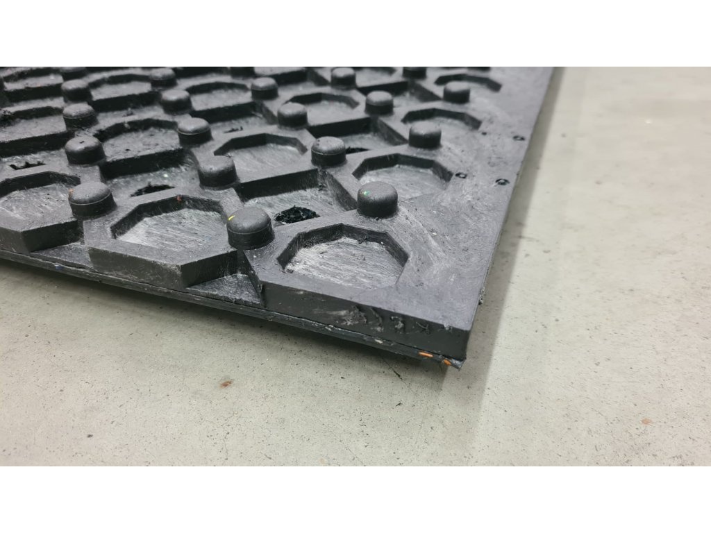 Podlahové desky Paddock zátěžové děrované z PVC 117x 84cm - - 3