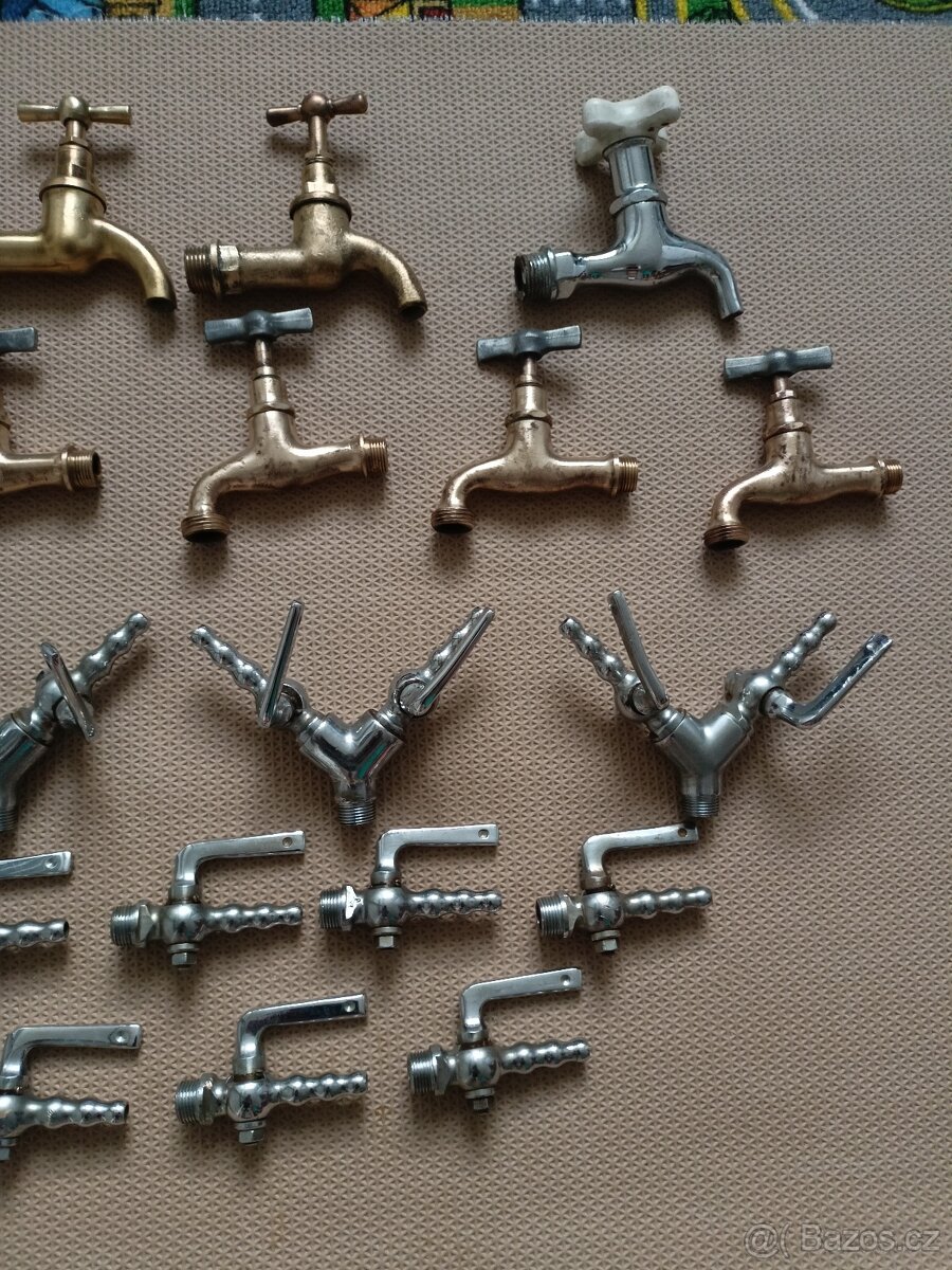 Kohoutek,mosazný ventil,mosazný kohoutek. - 3