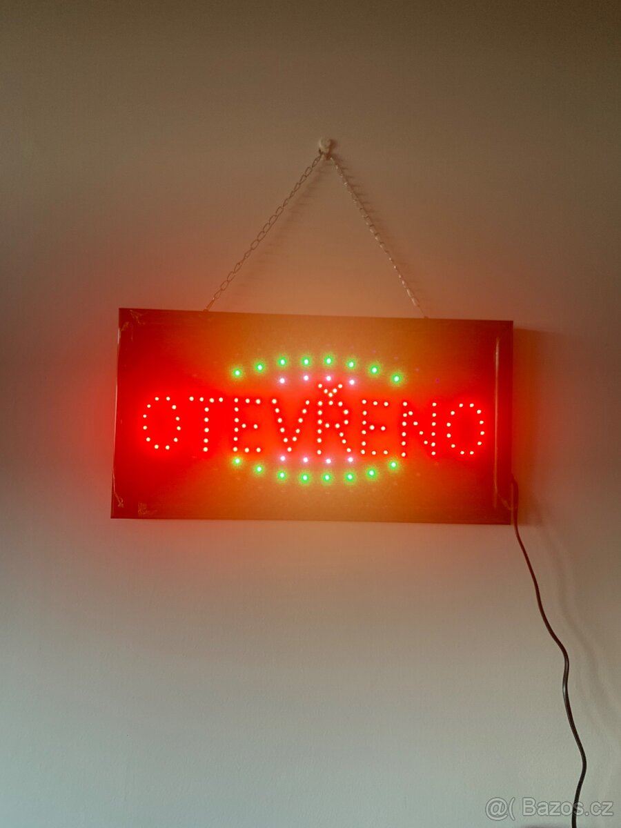 Světelná reklamní cedule‼️OTEVŘENO‼️ - 3