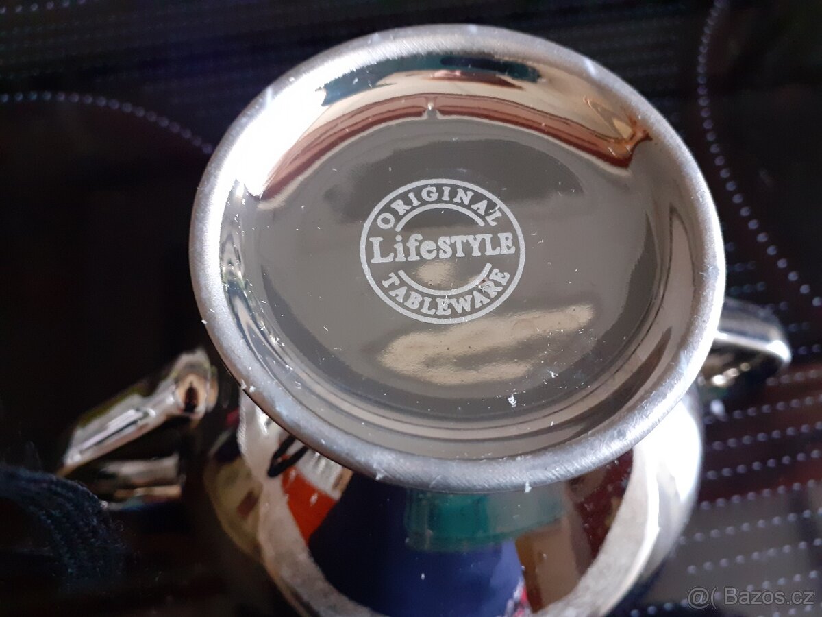 Sada postříbřená kávová - 3