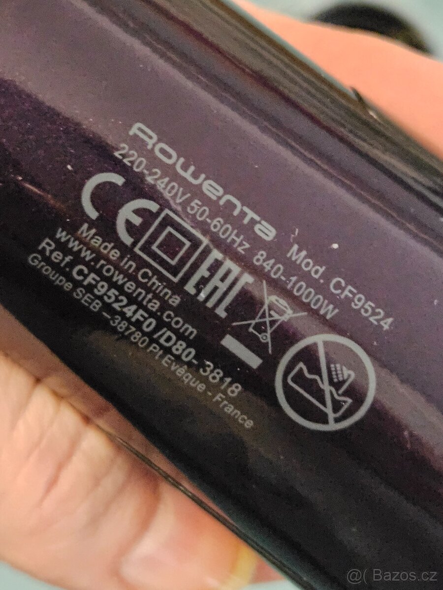 Kulma Rowenta Mod. CF9524 rotační s ionizátory - 3