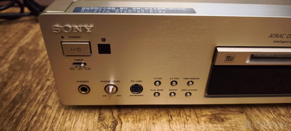 Minidisk Minidisc Sony MDS JB 940 limited japan edition,čti - 3