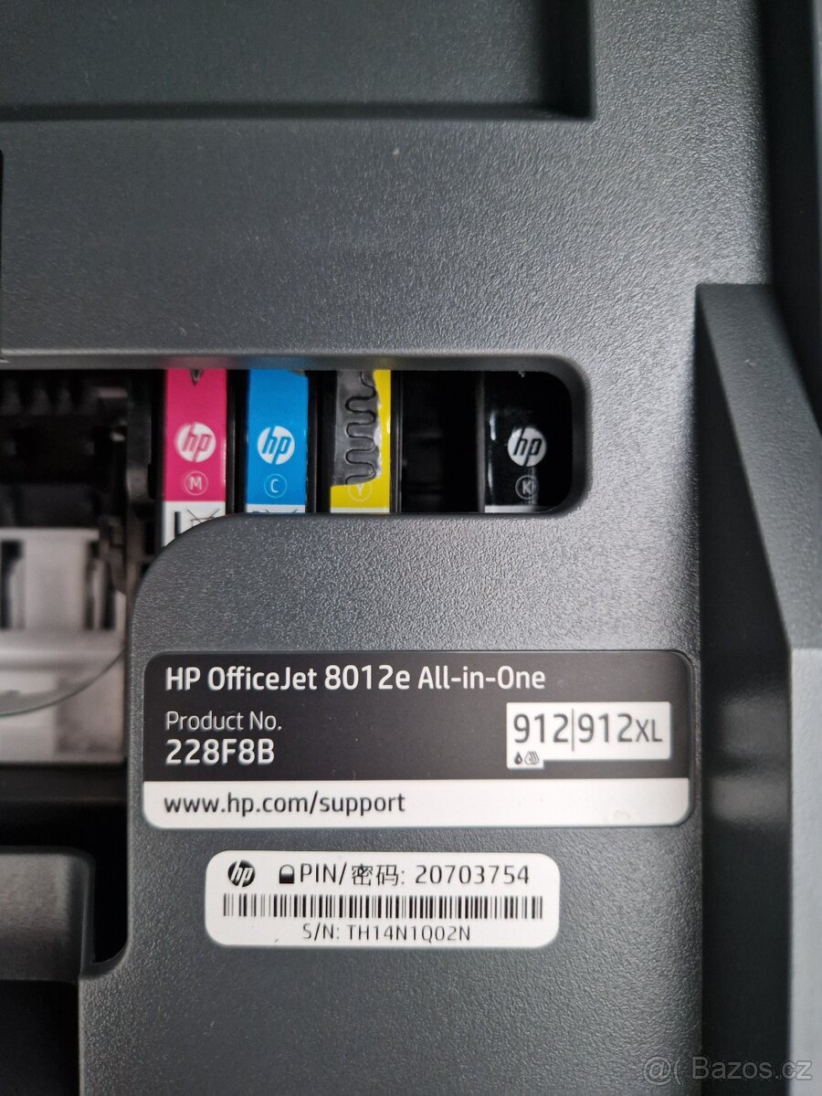 Tiskárna HP OfficeJet 8012e All-in-One - 3
