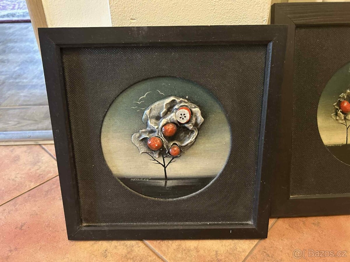 Jan Skalický sada 3 obrazů - 3