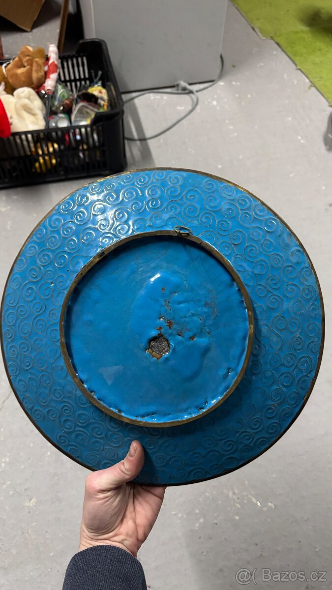 Retro nástěnný talíř - 3