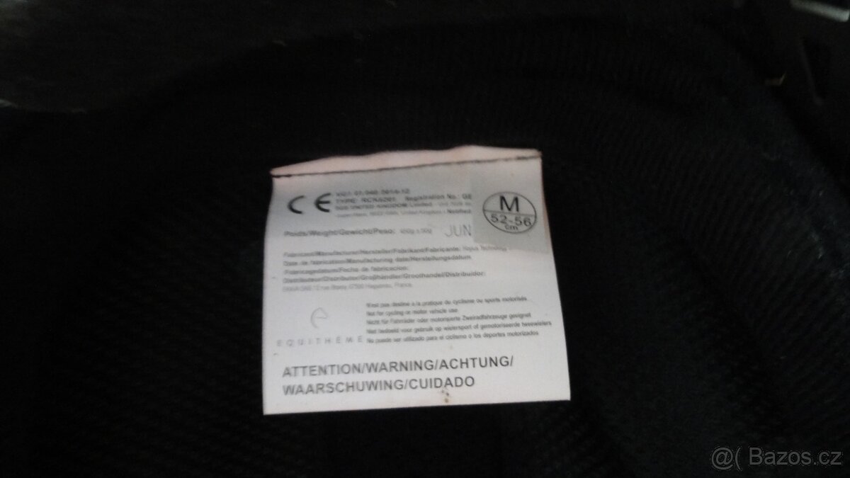 Jezdecká dětská helma a vesta - 3