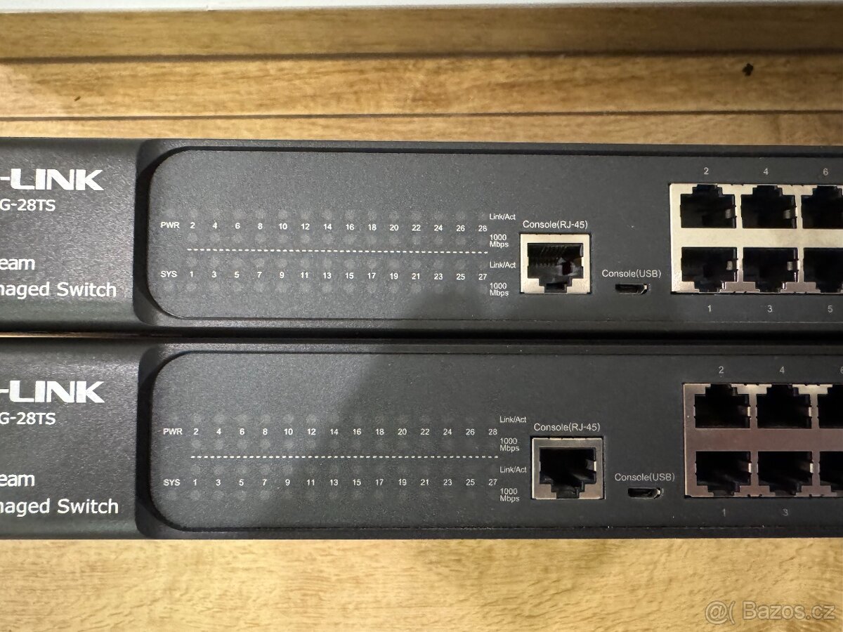 TP-Link JetStream T2600G-28TS – 24portový gigabitový SWITCH - 3