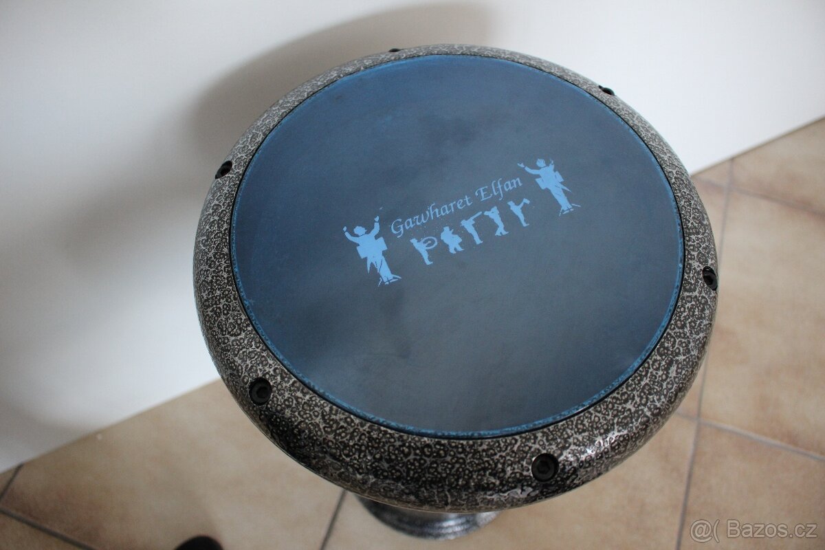 Kvalitní Darbuka (doumbek) z litého hliníku - 3