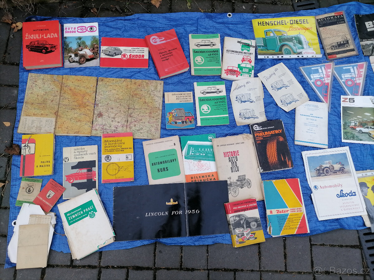 Knihy o autech 124kusů - 3