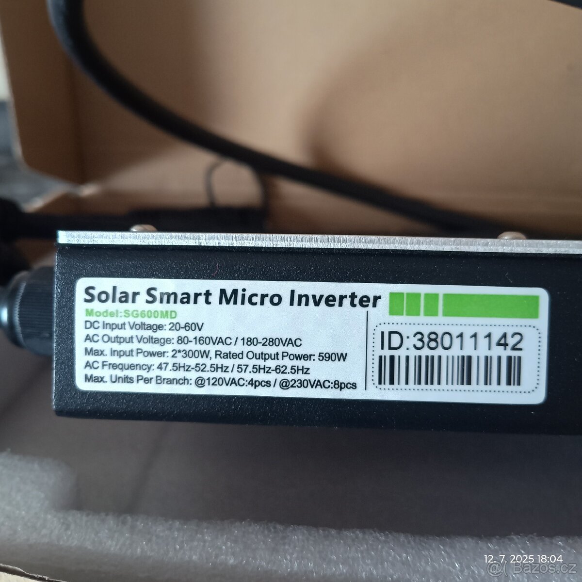 Solarni balkonovy stridac 590W TOP - 3