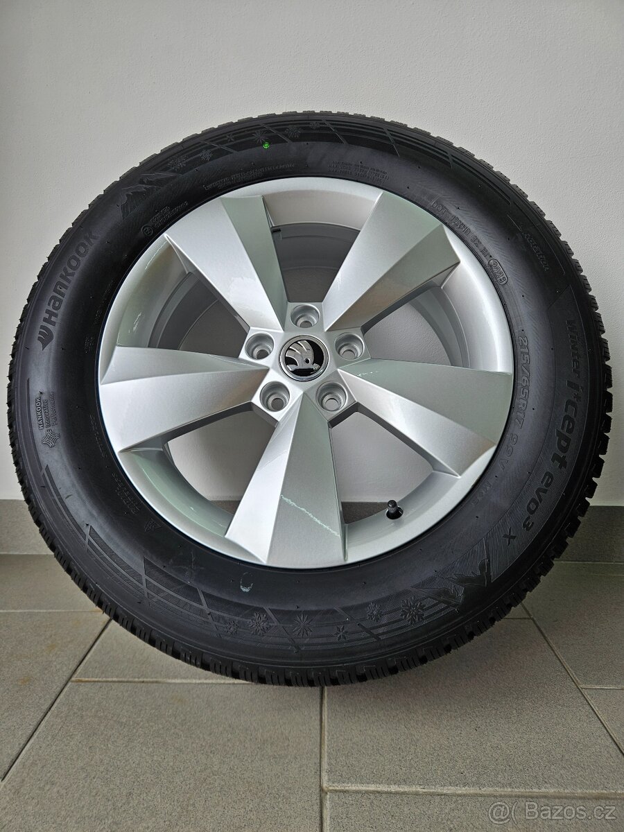 Orig. Skoda Kodiaq / Zimní Hankook 215/65/17 - 3