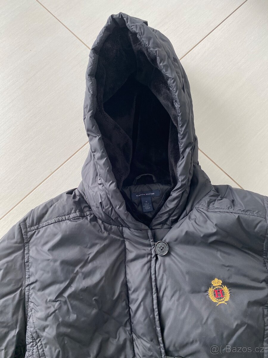 Černa bunda Tommy Hilfiger vel. M - 3