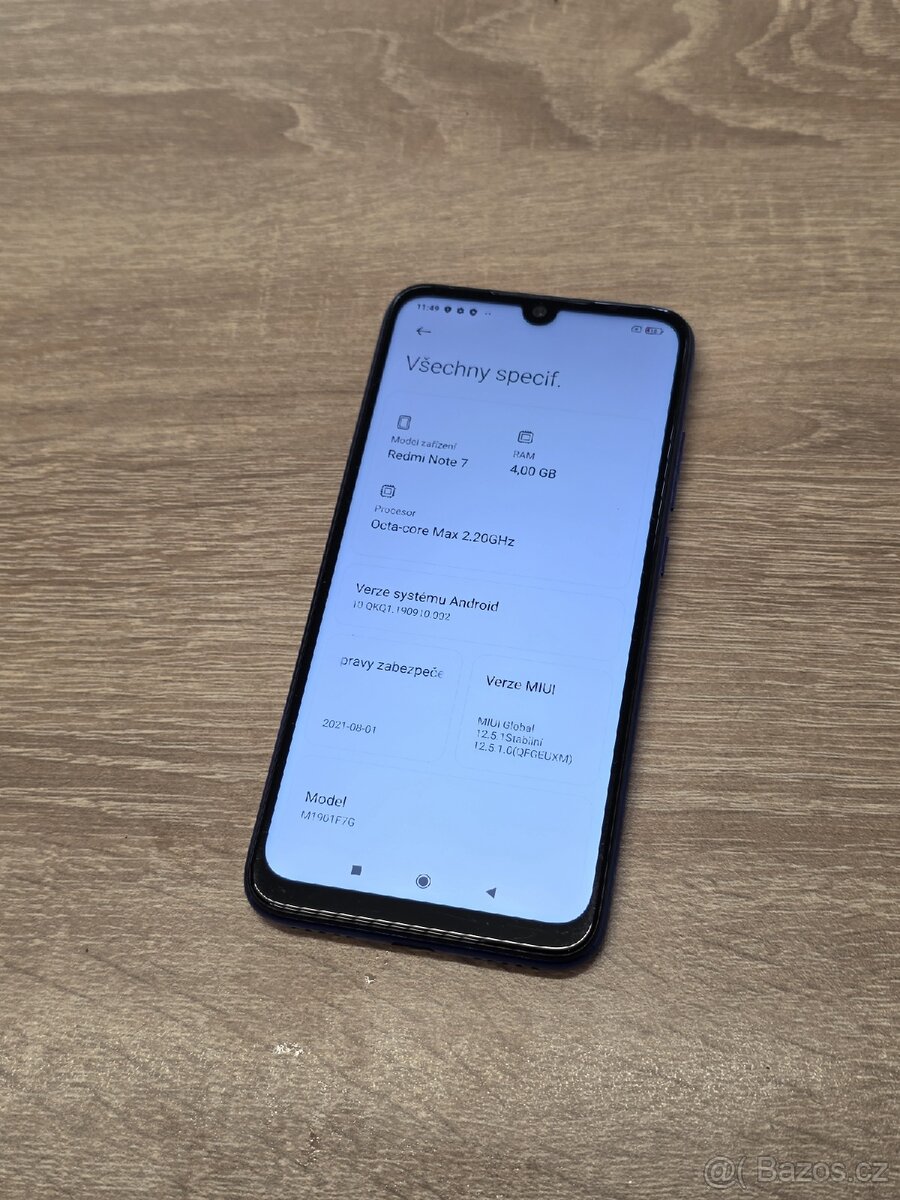 Xiqomi redmi note 8T 4/64GB - 3