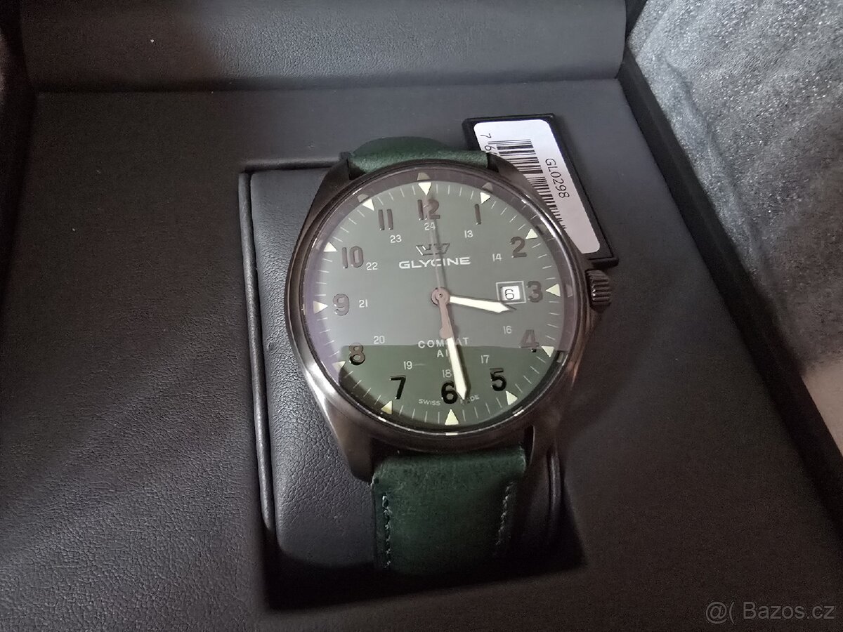 ⌚ Hodinky GLYCINE Combat 6 Vintage GL0298 - NOVÉ, NENOŠENÉ - 3